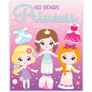 Dress-up character sticker booklet with 450 designs for imaginative play, scenes and party activities