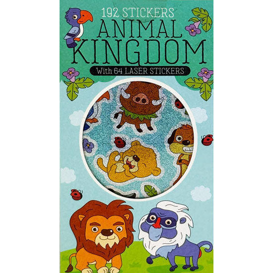 Sticker Books - Animal Kingdom 192 Stickers