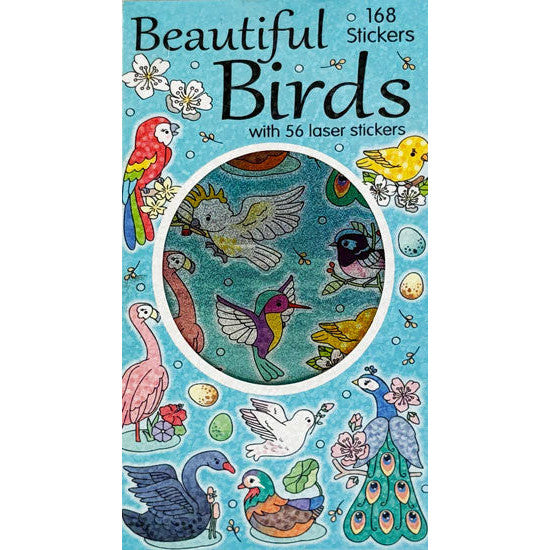 Sticker Books - Beautiful Birds 168 Stickers