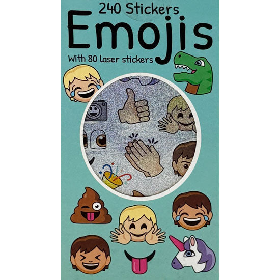 Sticker Books - Emojis 240 Stickers