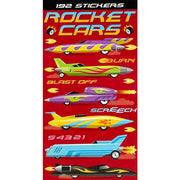 Sticker Books - Rocket Cars 192 Stickers