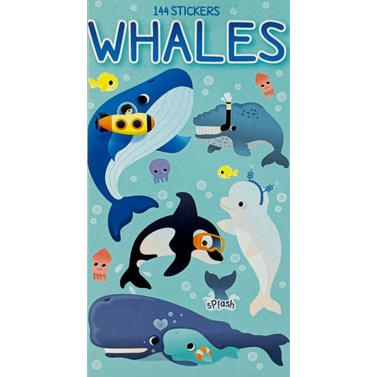 Sticker Books - Whales 144 Stickers