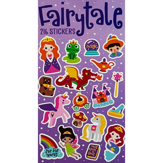Sticker Books - Fairytale 216 Stickers