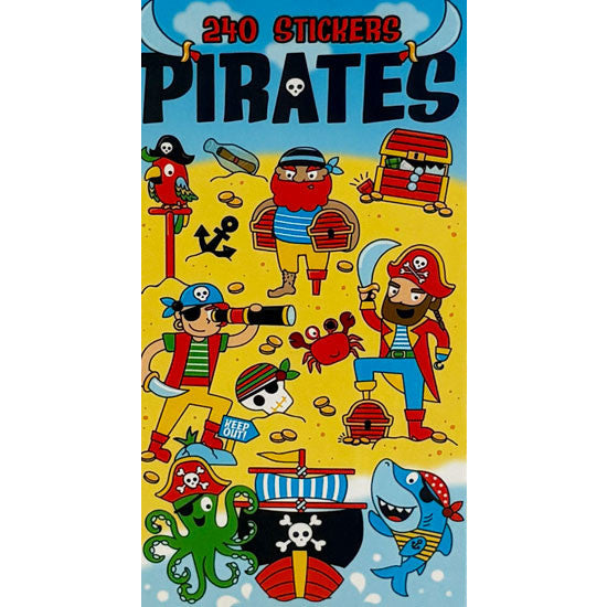 Sticker Books - Pirates (02) 240 Stickers