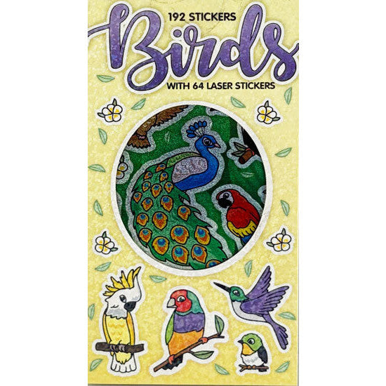Sticker Books - Birds (02) 192 Stickers