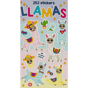 Sticker Books - Llamas 252 Stickers