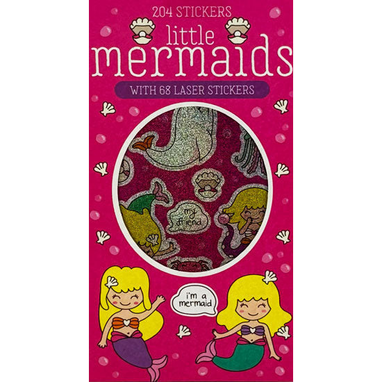 Sticker Books - Little Mermaids 204 Stickers