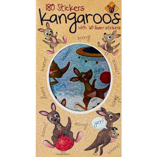 Sticker Books - Kangaroos 180 Stickers
