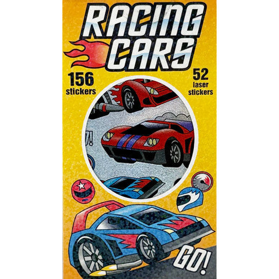 Sticker Books - Racing Cars 156 Stickers