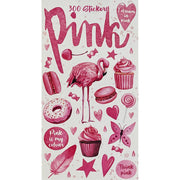 Sticker Books - Pink 300 Stickers