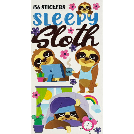 Sticker Books - Sleepy Sloth 156 Stickers