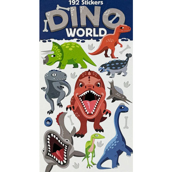 Sticker Books - Dino World (02) 192 Stickers