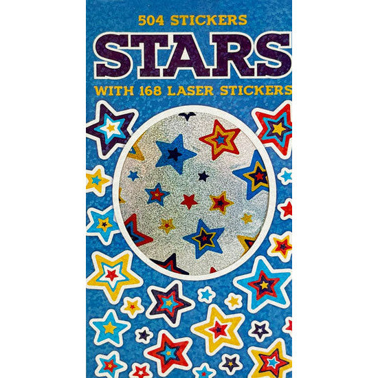 Sticker Books - Stars 504 Stickers