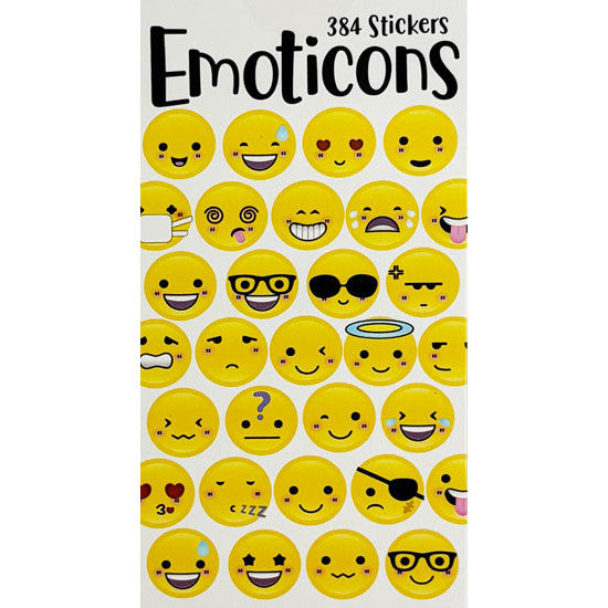 Sticker Books - Emoticons (02) 384 Stickers
