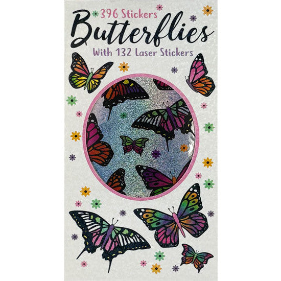 Sticker Books - Butterflies 396 Stickers