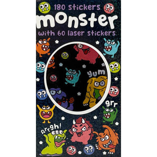 Sticker Books - Monster 180 Stickers
