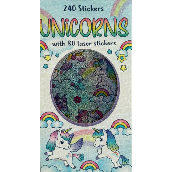 Sticker Books - Unicorns(02) 240 Stickers
