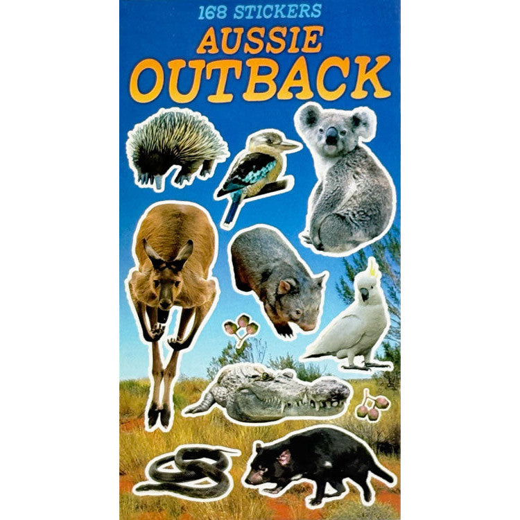 Sticker Books - Aussie Outback 168 Stickers – Craft Vault