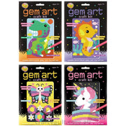 Gem Art Craft Kit 4 Assorted