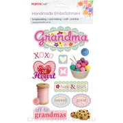 Handmade Embellishment Grandma