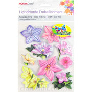 Handmade Embellishment Pop Up Lily