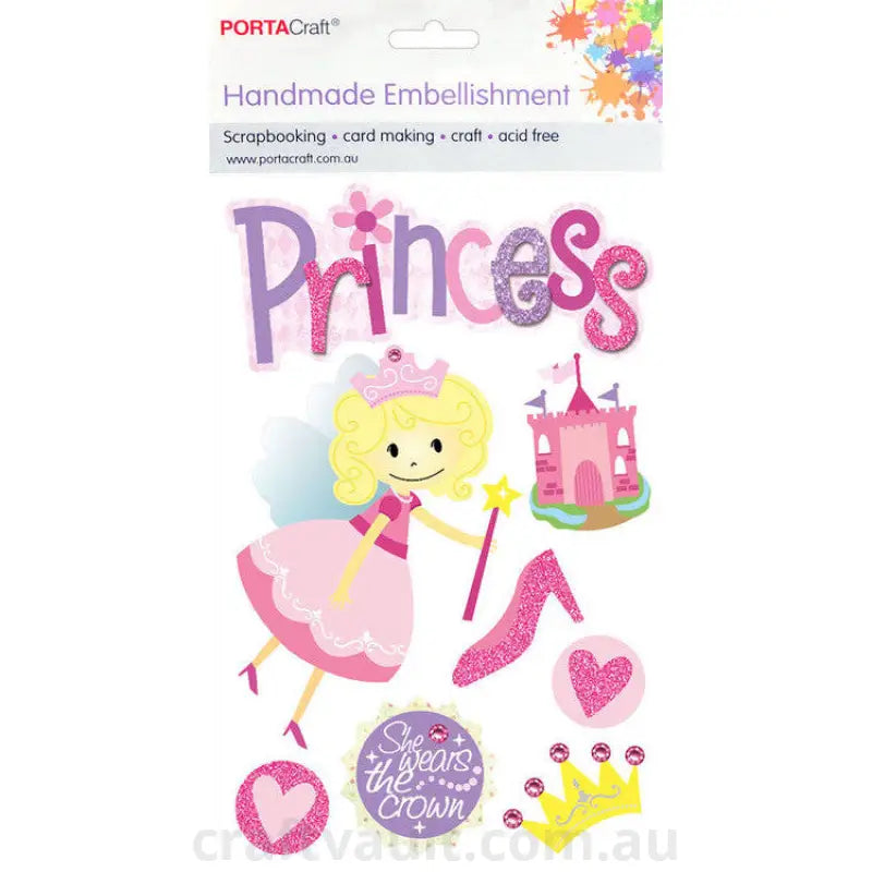 Handmade Embellishment Princess