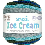Ice Cream Sparkle Yarn 150g 285m Genie