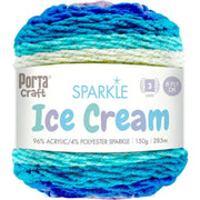 Ice Cream Sparkle Yarn 150g 285m Speedway