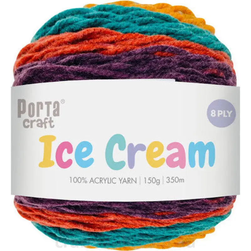 Ice Cream Yarn 150g 285m Dragon