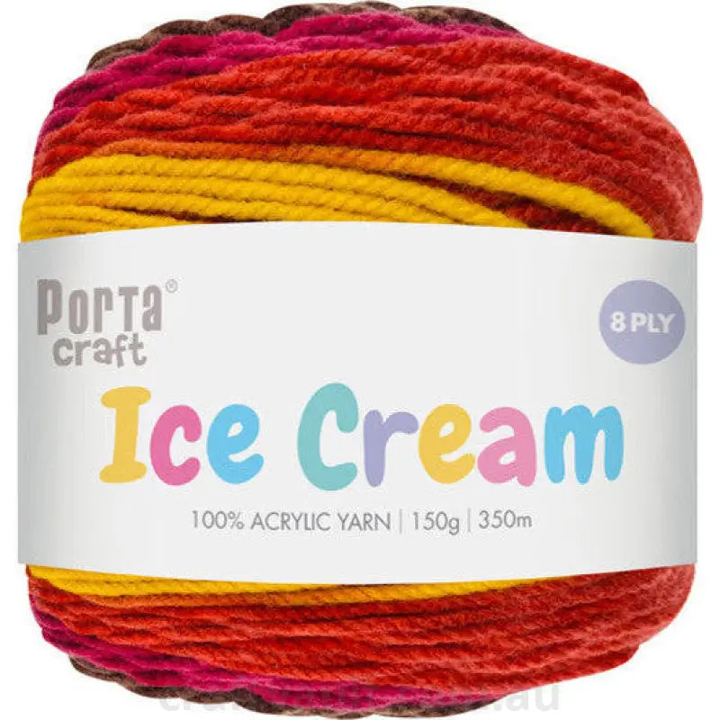 Ice Cream Yarn 150g 285m Outback