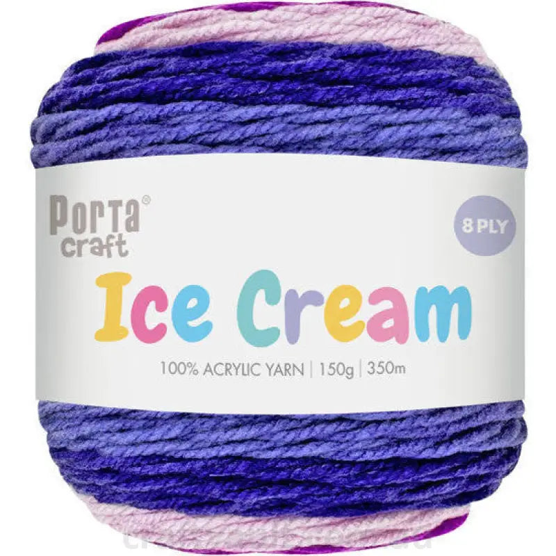 Ice Cream Yarn 150g 285m Ting Tong