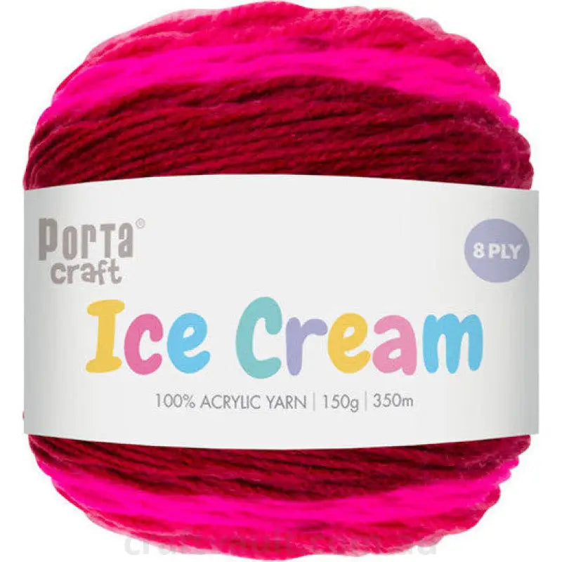 Ice Cream Yarn 150g 285m Valentine
