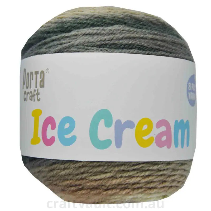 Ice Cream Yarn 200g 380m 8ply Vanilla Slice