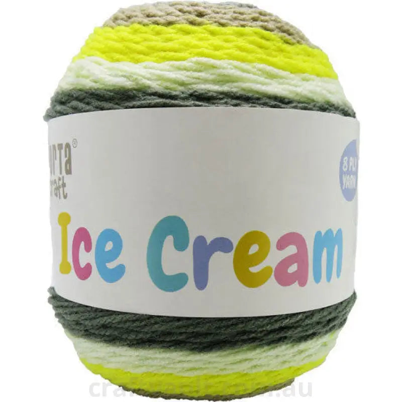 Ice Cream Yarn  200g 380m Lemon Meringue