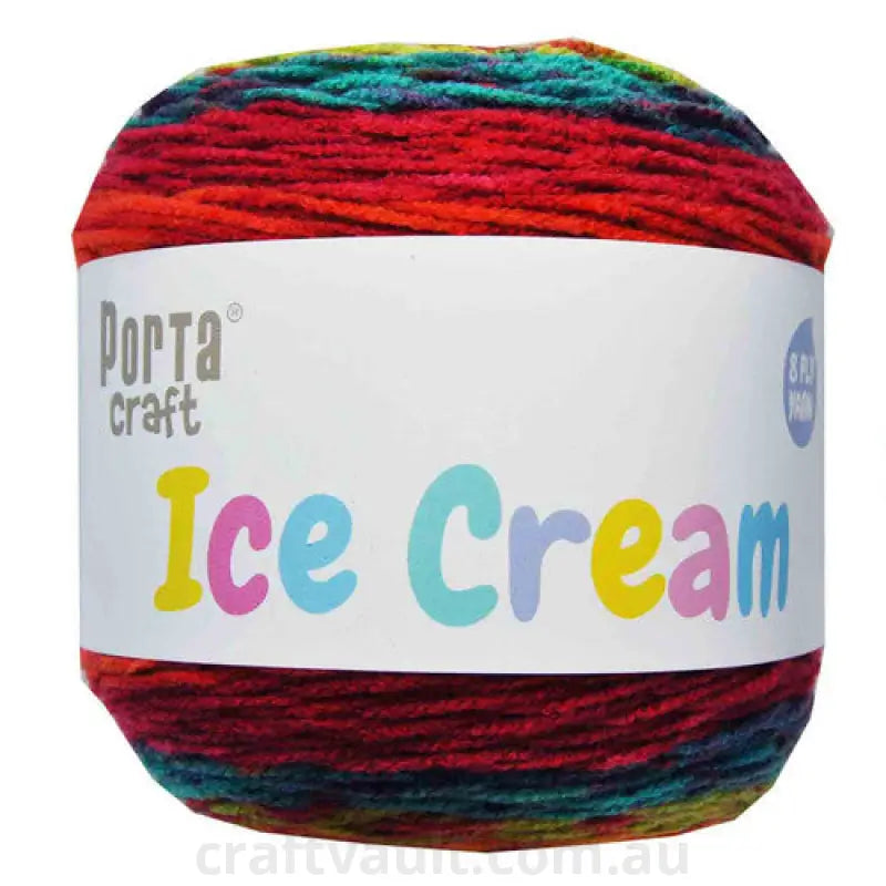 Ice Cream Yarn  200g 380m Sherbert