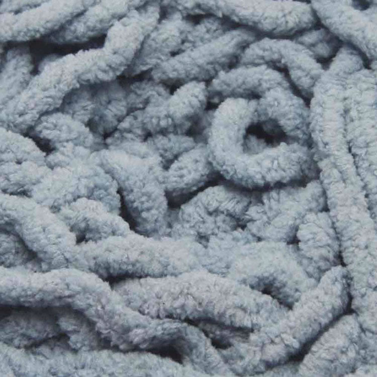 Blanket Chenille Yarn 100g 80m 12ply Grey