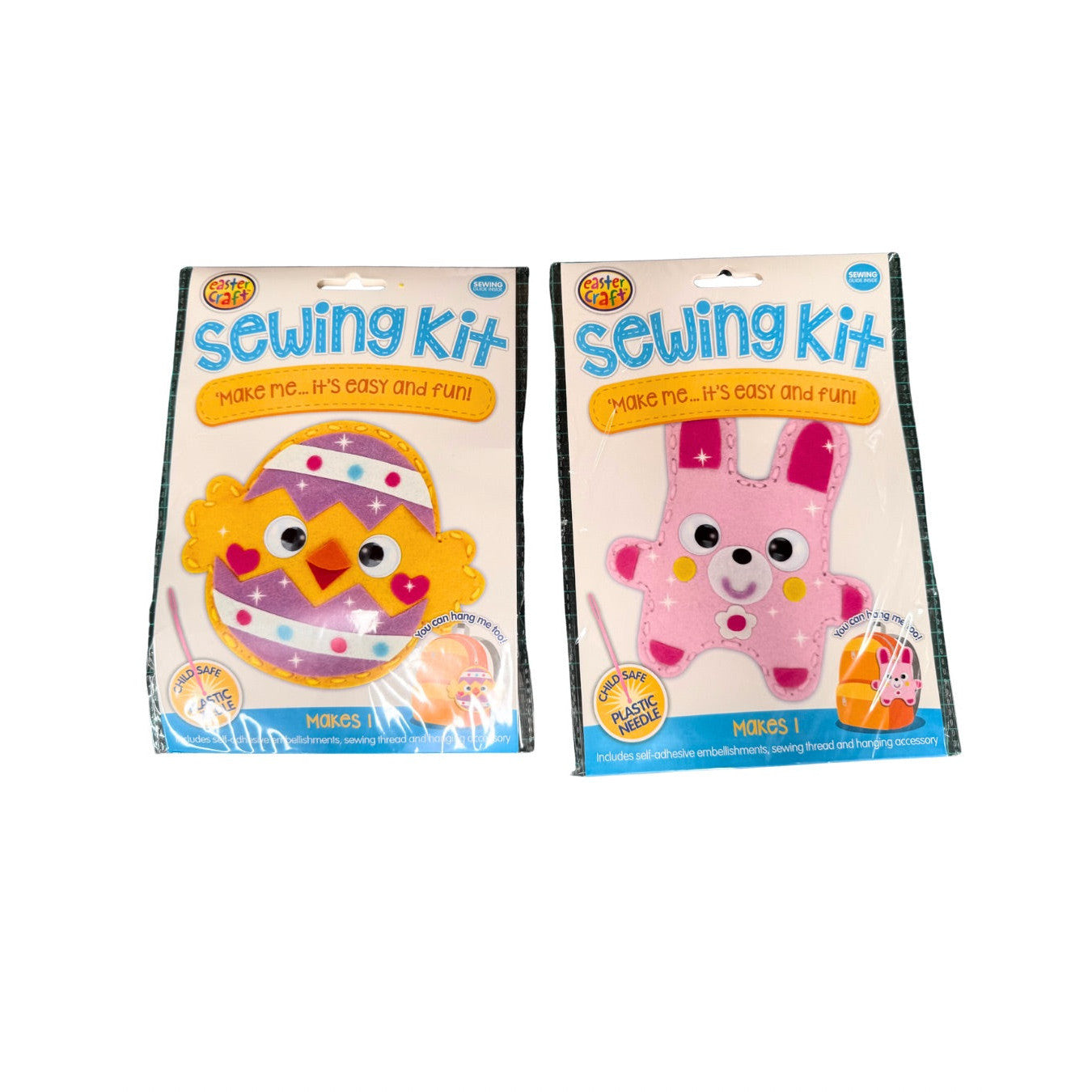 Easter Sewing Kit Felt Friends 2pk