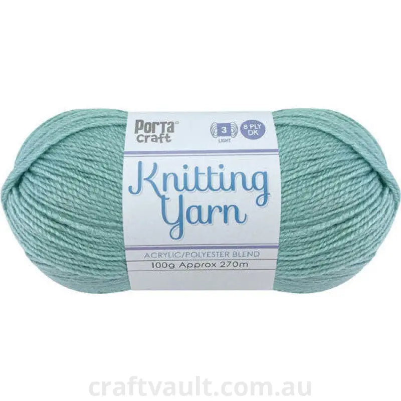Knitting Yarn 100g 270m 8ply Solid Columbia