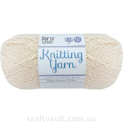 Knitting Yarn 100g 270m 8ply Solid Fairy Floss