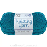 Knitting Yarn 100g 270m 8ply Solid Jade