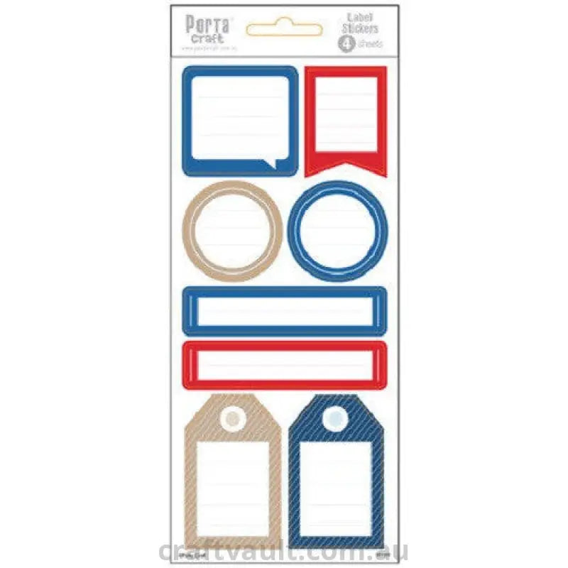 Label Stickers Note Dark 4 Sheets