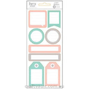 Label Stickers Note Pastel 4 Sheets