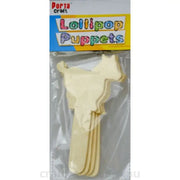 Lollipop Puppets Wooden Horses 4 Pack