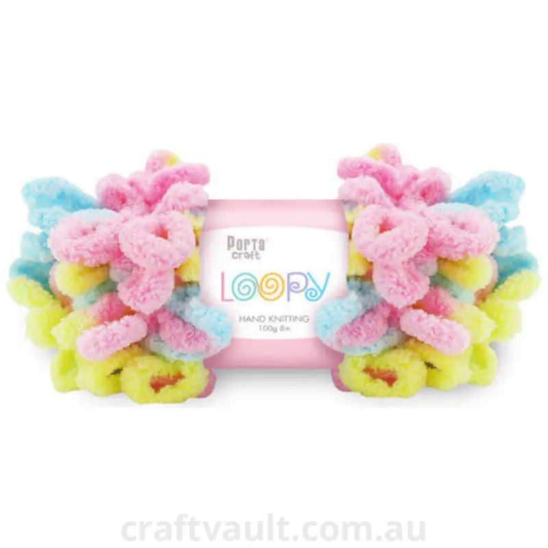 Loopy Yarn 100g 8m Pastel Baby