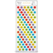 Merit Stickers Laser Holographic Smiley 2 Sheets
