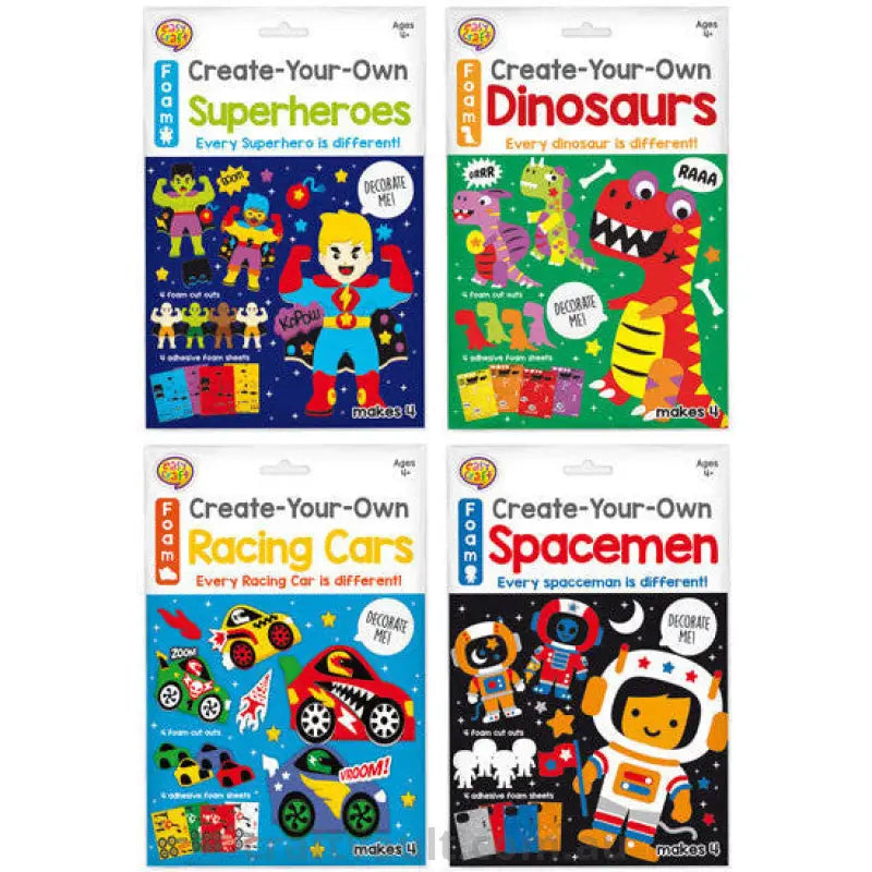 MYO Foam Craft Kit 4 Assorted