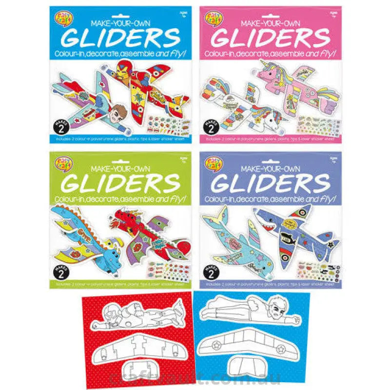 MYO Gliders Craft Kit 4 Assorted