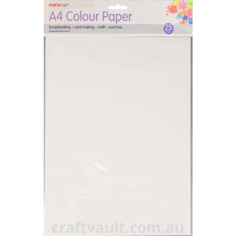 Paper A4 80gsm 25pk Cream