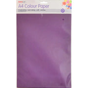 Paper A4 80gsm 25pk Dark Purple