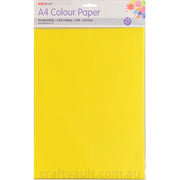 Paper A4 80gsm 25pk Primrose Yellow